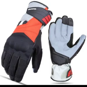 Waterproof Motorcycle Gloves Men Touch Screen Winter Warm Motocross Gloves For BMW GS Dry Leather Gloves Ski Cycling Guantes